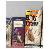 Lot of 5 Bagley Fishing Lures in Original Packages