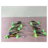 Lot of 10 Bagley Bass N Shad Fishing Lures