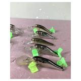 Lot of 10 Bagley Bass N Shad Fishing Lures