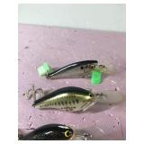 Lot of 10 Bagley Fishing Lures