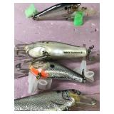 Lot of 10 Bagley Fishing Lures