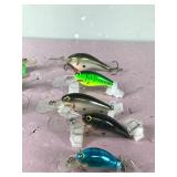 Lot of 10 Bagley Fishing Lures