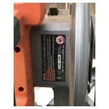 Rigid 10” Miter Saw Mounted on Platform with Extra New Blade