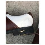 Miller Golf Bag with Clubs, Golf Balls, Nike Golf Shoes, Ty’s and More - See pictures for clubs