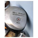 Miller Golf Bag with Clubs, Golf Balls, Nike Golf Shoes, Ty’s and More - See pictures for clubs