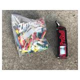 Miller Golf Bag with Clubs, Golf Balls, Nike Golf Shoes, Ty’s and More - See pictures for clubs