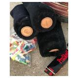 Miller Golf Bag with Clubs, Golf Balls, Nike Golf Shoes, Ty’s and More - See pictures for clubs