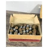 2 - Really Old Winchester Ammo Boxes with Ammo in them - see description for more info