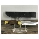 Professional Stainless Steel Hunting Knife with Sheath