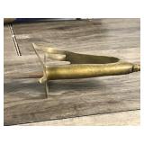 Vintage Pirate Sword with Brass Handle and Sheath  - Handle is Shaped like some type of Creature