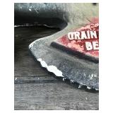 Vintage Wall Hanging Grain Belt Crappie Chalk ware