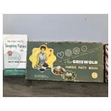 Vintage Griswold Famous Patty Molds in Original Box