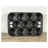 Vintage Cast Iron Muffin Pan