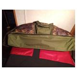 Compound bow with case and accessories