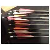 9 Gold Tip Arrows #5575