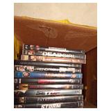 Box of DVDs