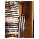 Box of DVDs