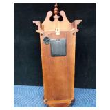 Wall mount pendulum wall clock