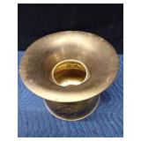 Brass Pony Express spittoon