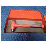 2 Vintage metal Snap-On toolboxes with tools