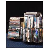 2 Boxes of DVDs