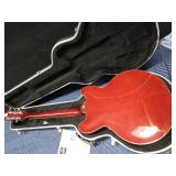 Epiphone Casino Archtop Electric guitar with case and keys - Works great