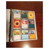 Binder of 90 Pokemon trading cards