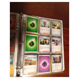 Binder of 90 Pokemon trading cards
