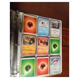 Binder of 90 Pokemon trading cards