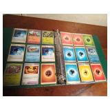 Binder of 90 Pokémon trading cards