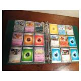 Binder of 90 Pokémon trading cards