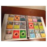 Binder of 90 Pokemon trading cards