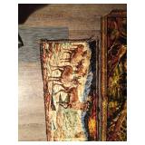 Reindeer tapestry and bear tapestry