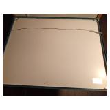 Signed metal frame floral print by Janice C. Sumler