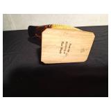 Hand carved and painted wooden duck by Ken Hagle