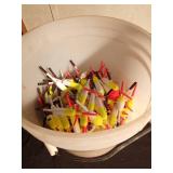 Bucket of bobbers