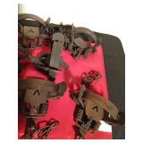 8 Victor double spring animal traps