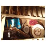 Large double sided tackle box of tackle