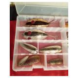 Plano box of musky and other spoons
