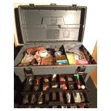 Huge Phantom Pro Plano tackle box full of tackle