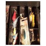 Huge Phantom Pro Plano tackle box full of tackle