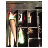 Huge Phantom Pro Plano tackle box full of tackle