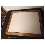 Framed 3D picture of ducks on the water