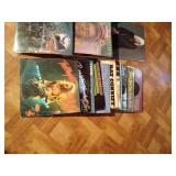 Lot of vinyl albums including Johnny cash sealed and 3 dog night with its plastic still on