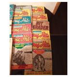Lot of 1963-1966 Song Hit magazines and more