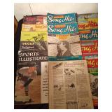 Lot of 1963-1966 Song Hit magazines and more