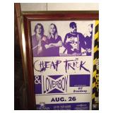 Feb. 28 1992 Cheap Trick and Aug 26 1999 Cheap trick & Loverboy concert posters