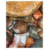 Over 6 Pounds of Collectible Rocks - Most of them are Small Agates