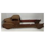 1940s Marx Pressed Steel Farm or Stake Truck Vintage Toys
