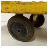 Banner Toys Pressed Steel Toy Ice Truck Yellow Truck 1930-1940s